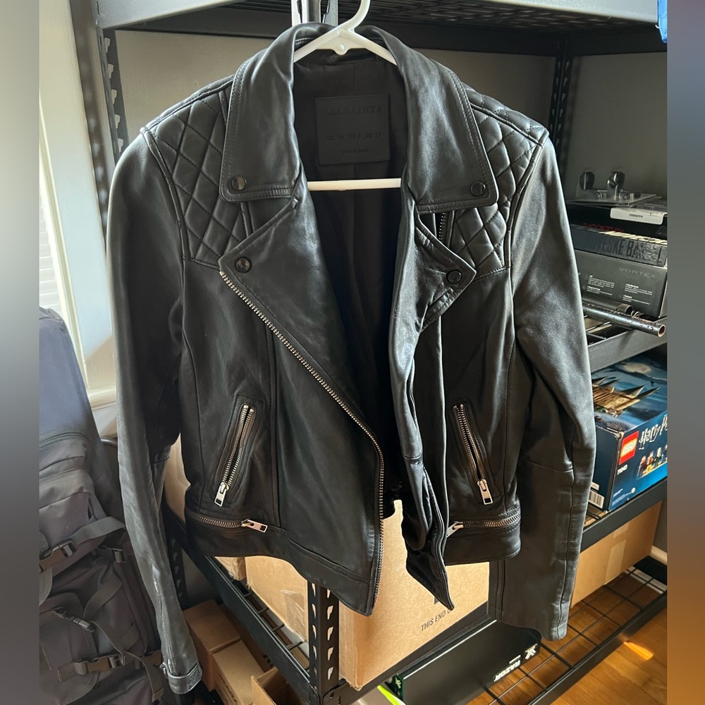 All Saints Leather Jack